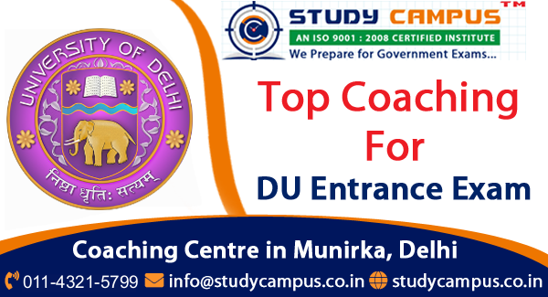 DU Entrance Test Coaching in Delhi